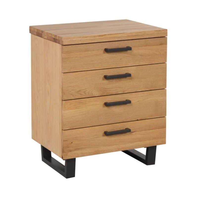 Fuji 4 Drawer Chest Oak