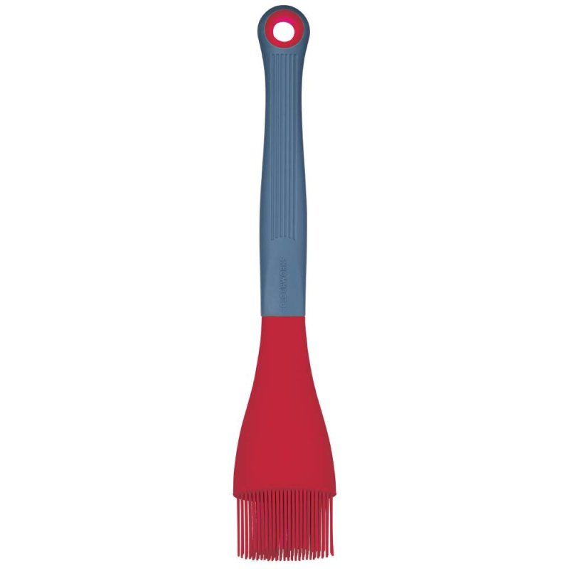 ColourWorks Brights Basting Brush 24cm Silicone Red