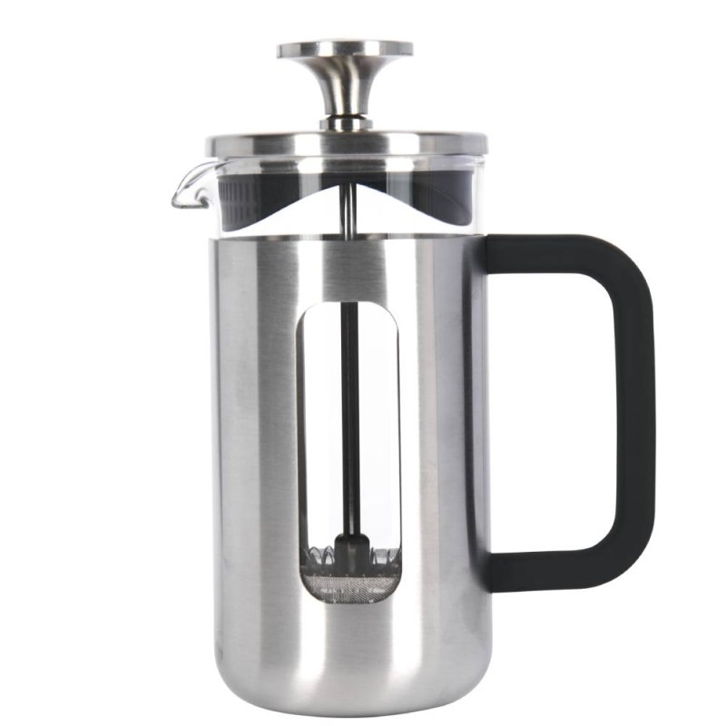 La Cafetiere Pisa 3 Cup Cafetiere Brushed Chrome