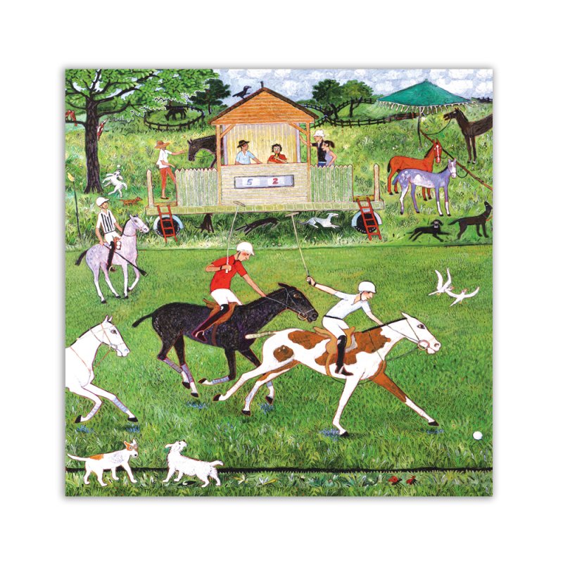 Polo Greeting Card