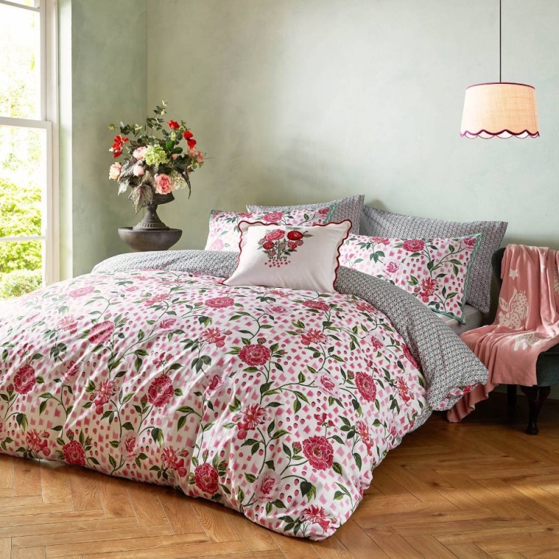 Cath Kidston Tea Rose Duvet Cover Set