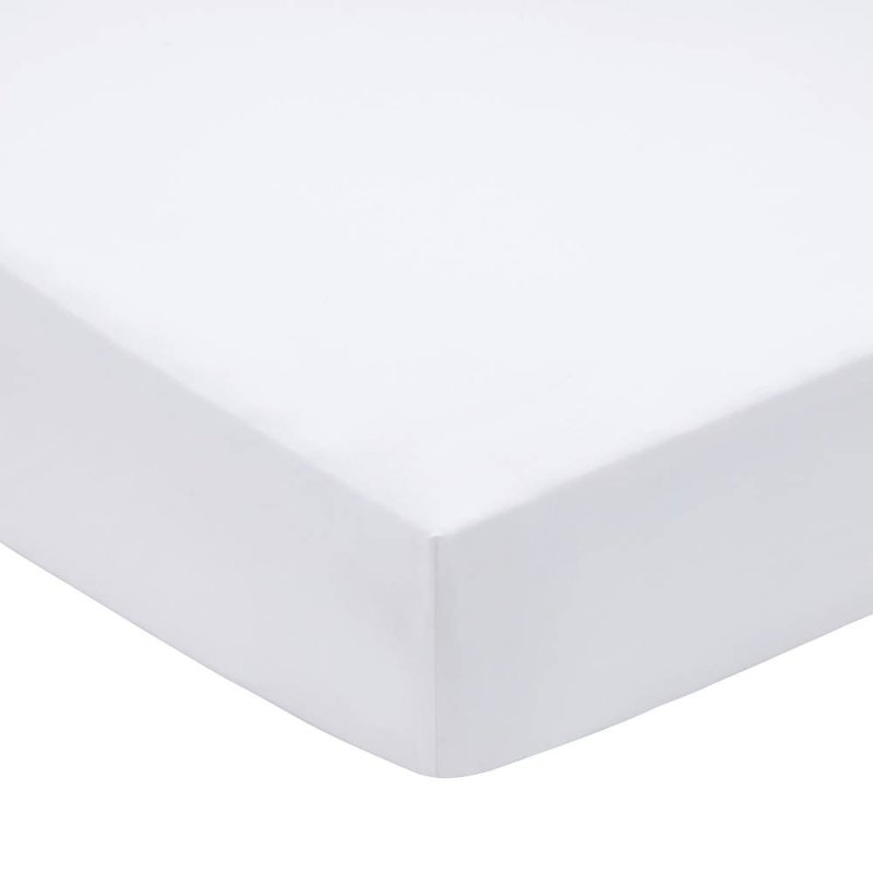 Bedeck Pima 200TC Fitted Sheet White