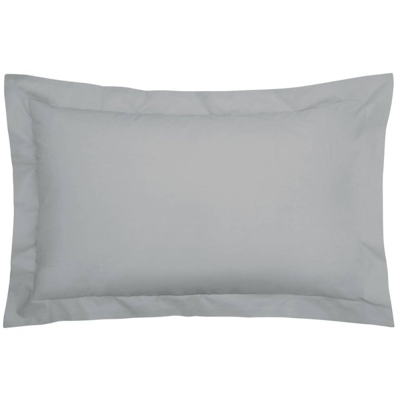 Bedeck Pima 200TC Oxford Pillowcase Pair Grey