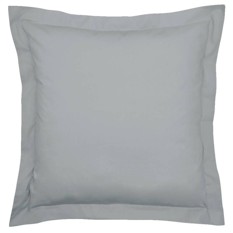 Bedeck Pima 200TC Square Pillowcase Pair Grey