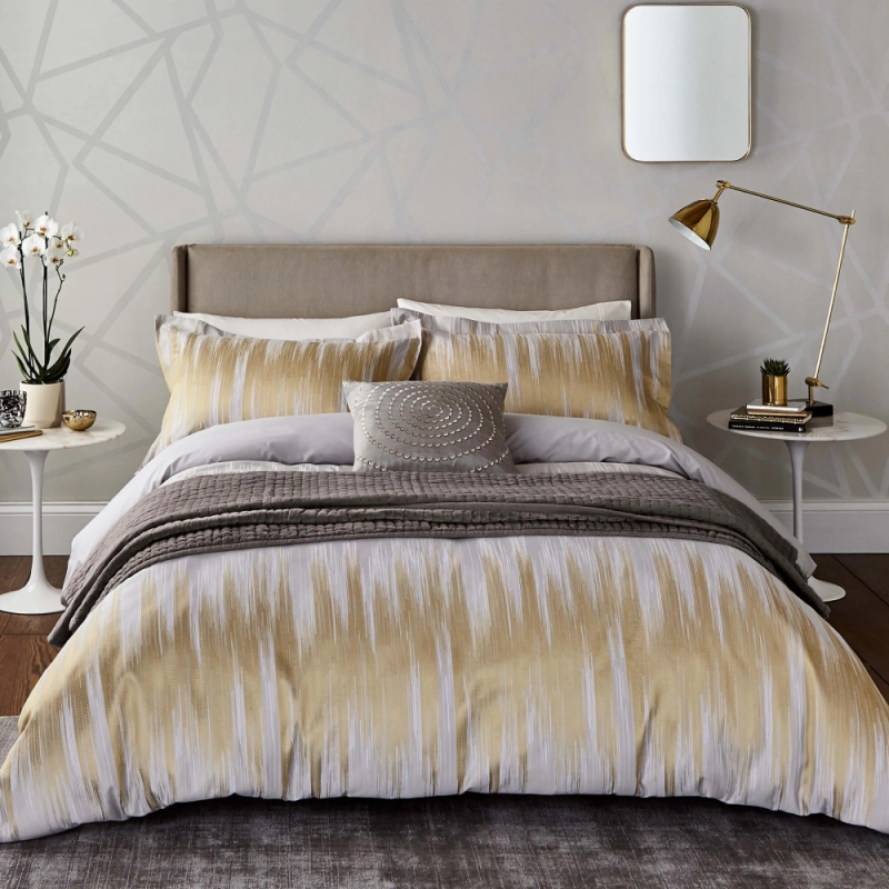 Momentum Motion Single Duvet Cover Ochre