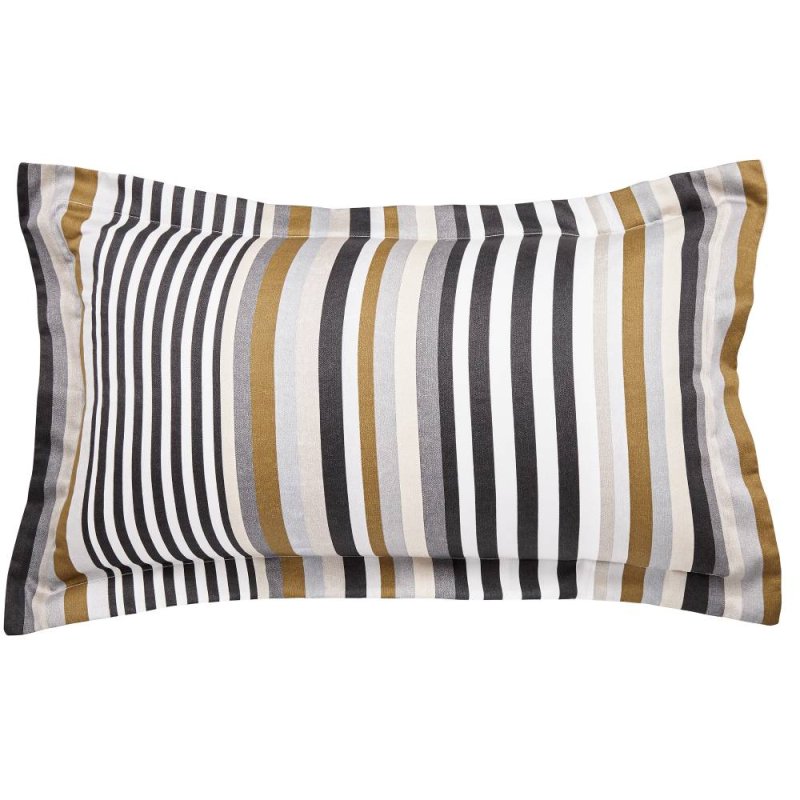 Harlequin Rosita Pillowcase Oxford Charcoal 