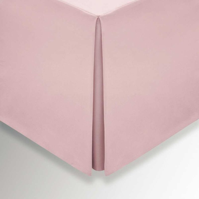 Helena Springfield Plain Dye Valance Sheet Rose