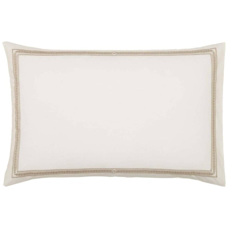 Sanderson Andhara Standard Pillowcase Pairs Taupe & Cream