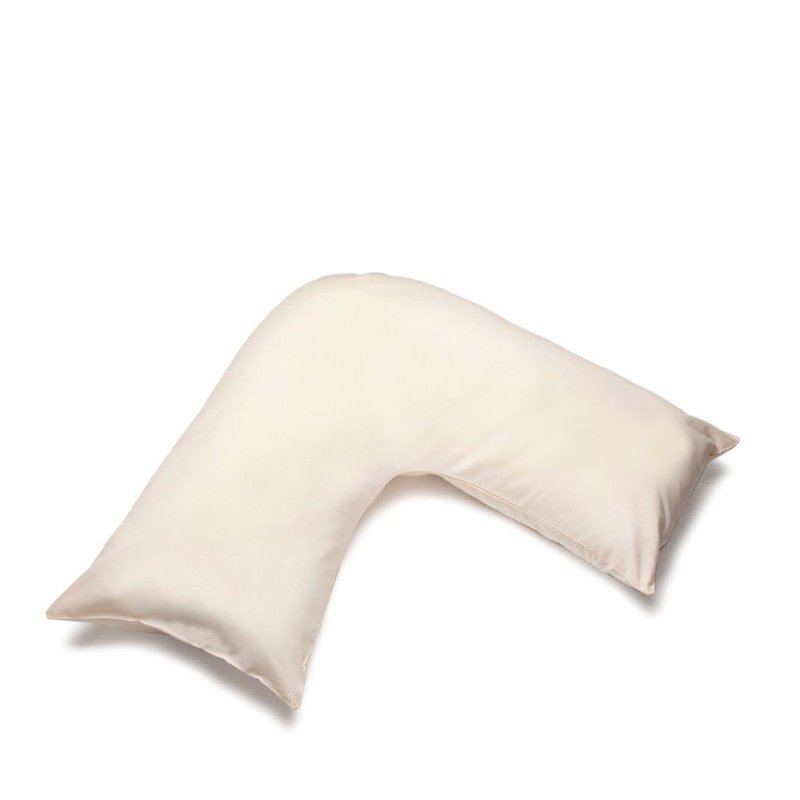 V Shape Orthopaedic Pillowcase Cream