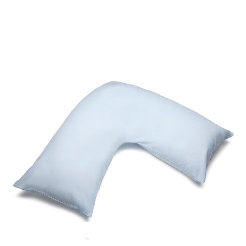 V Shape Orthopaedic Pillowcase Duckegg