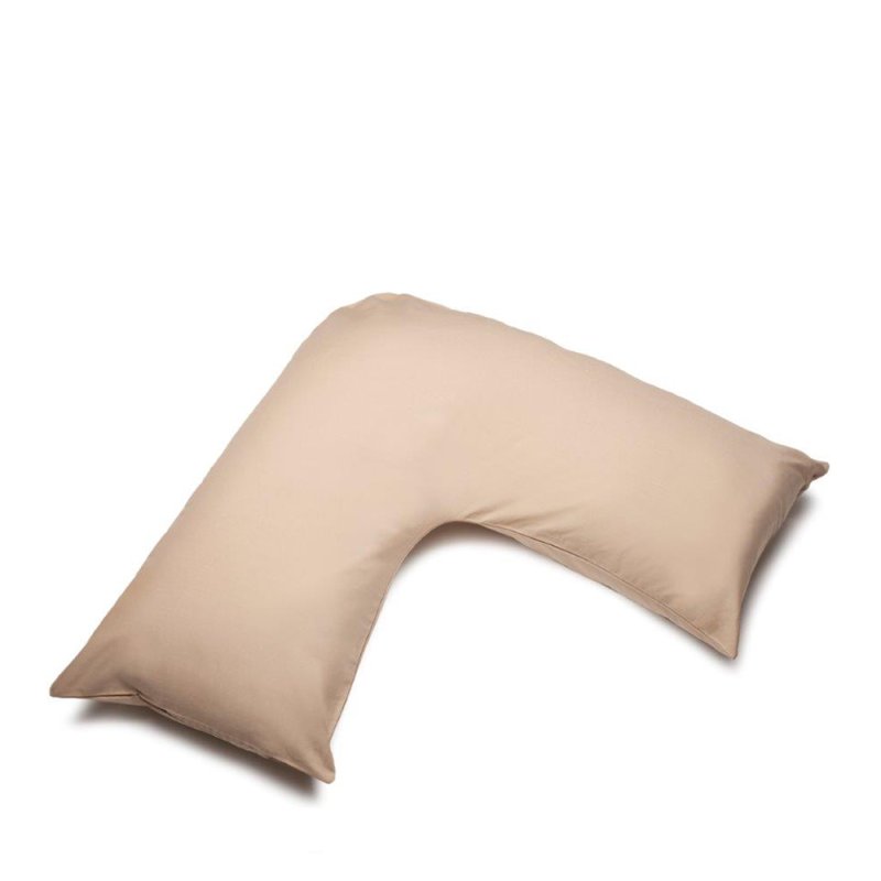 V Shape Orthopaedic Pillowcase Walnut Whip