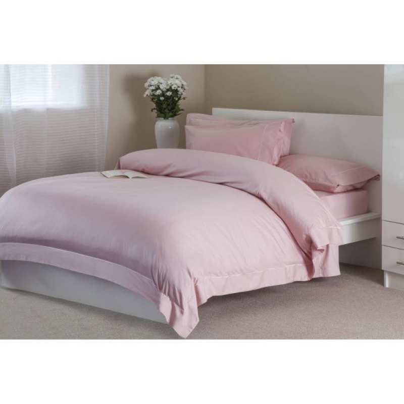 Belledorm 400 Count Duvet Cover Blush