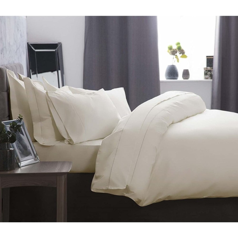 Belledorm 400 Count Duvet Cover Ivory