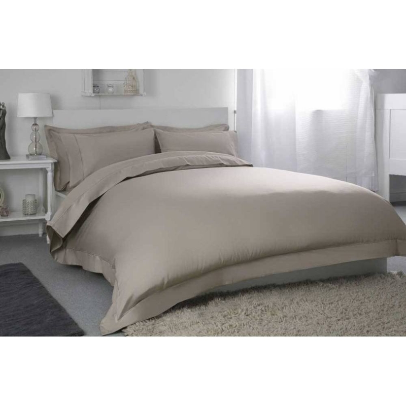 Belledorm 400 Count Duvet Cover Pewter