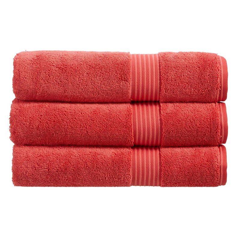 Christy Supreme Hygro Towels Coral