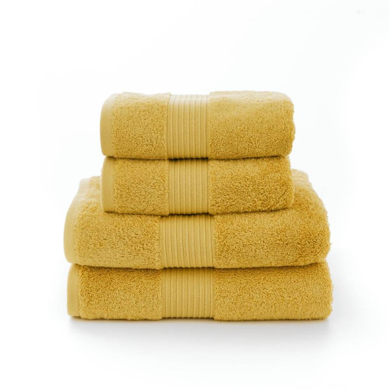 Bliss Pima Cotton Hand Towel Mustard