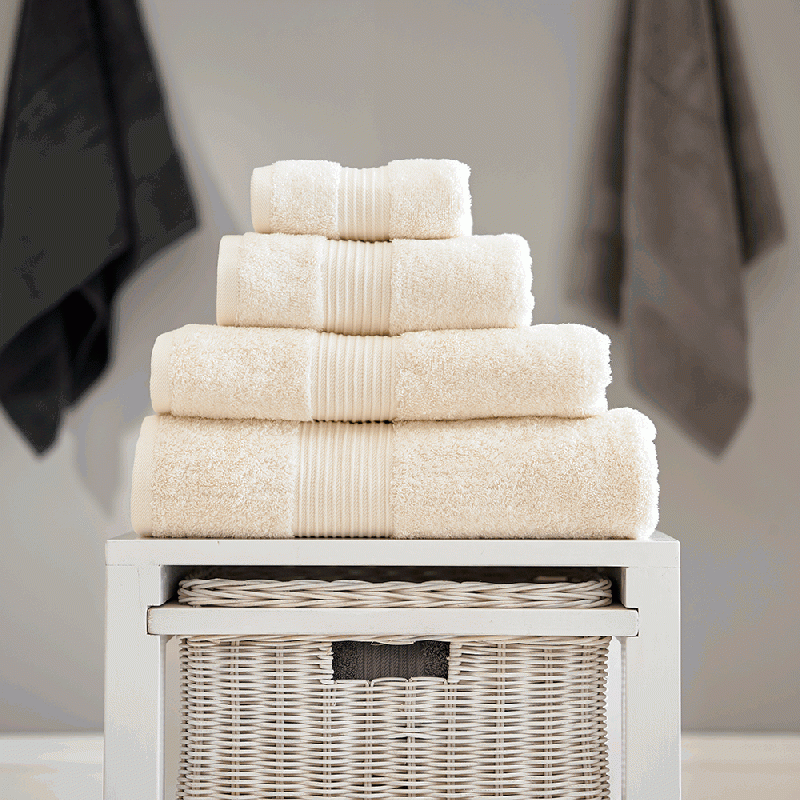 Deyongs Bliss Pima Cotton Towels Cream