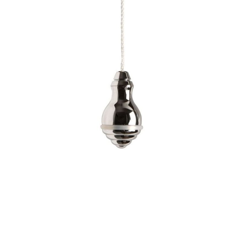 Miller Classic Large Acorn Chrome Light Pull