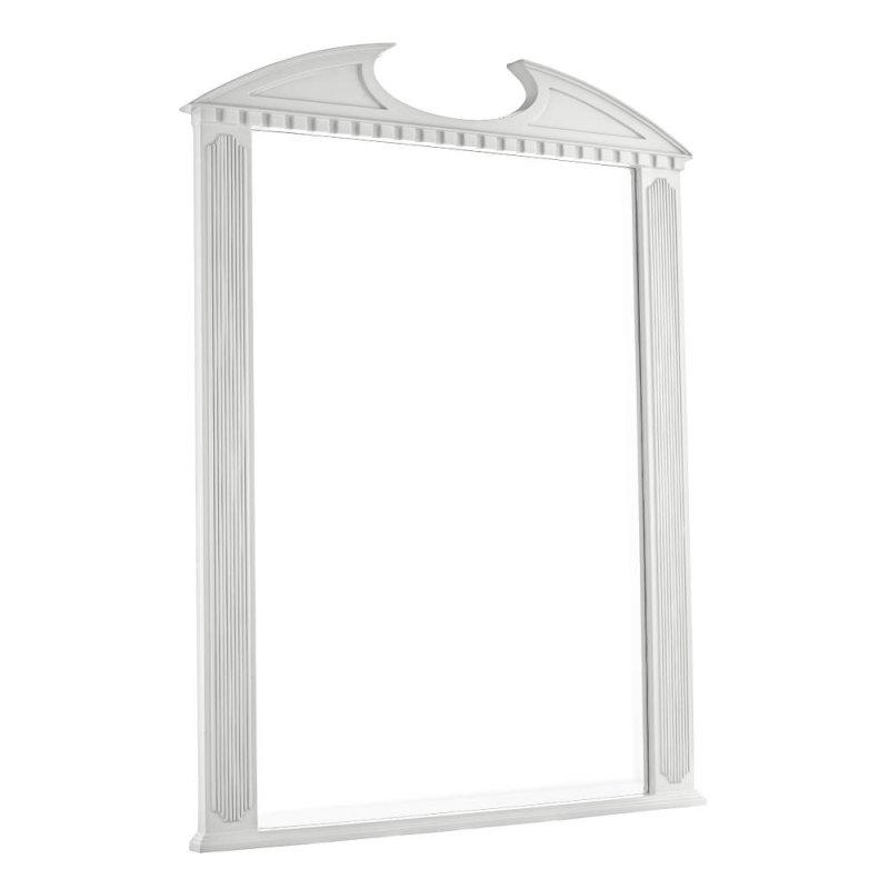 Laura Ashley Rossett Rectangle Grey Mirror 120 x 90cm