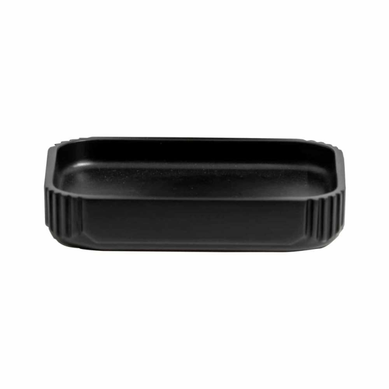 Showerdrape Imperial Soap Dish Black