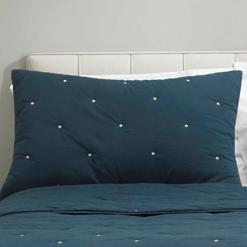 Walton & Co Pillowsham Indigo