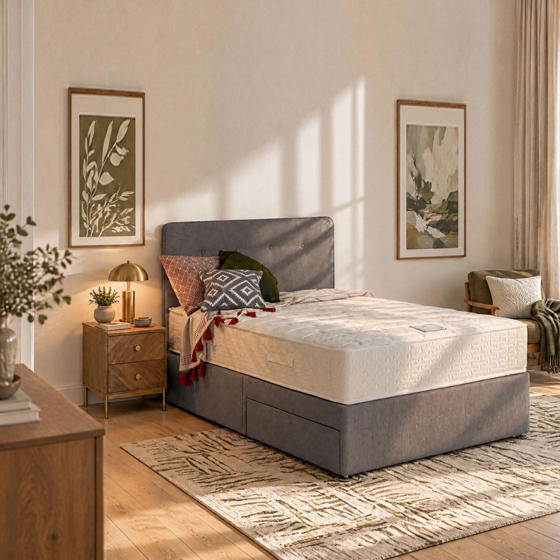 Relyon Melford Memory 1400 Divan Bed