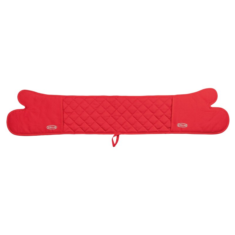 Stellar DBL Oven Glove 93cm Red