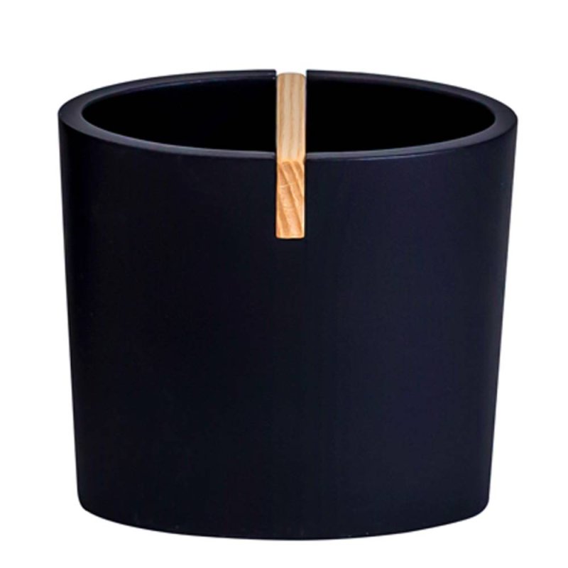 SONATA TOOTHBRUSH HOLDER/ BLACK-BAMBOO