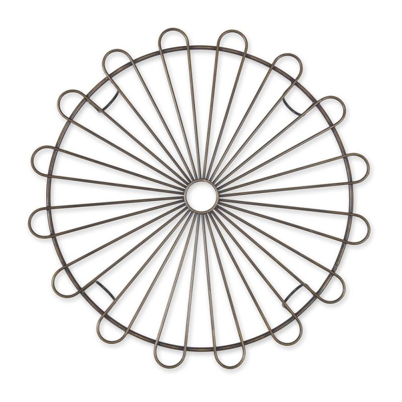 Brompton Cake Rack Antique Brass