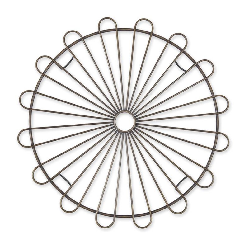 Brompton Cake Rack Antique Brass