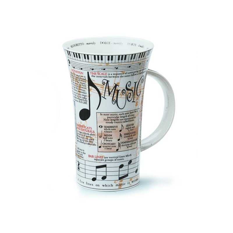 Dunoon Glencoe Music Mug