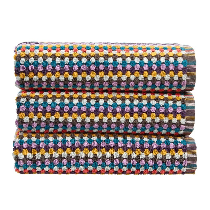 christy carnaby stripe towel multi