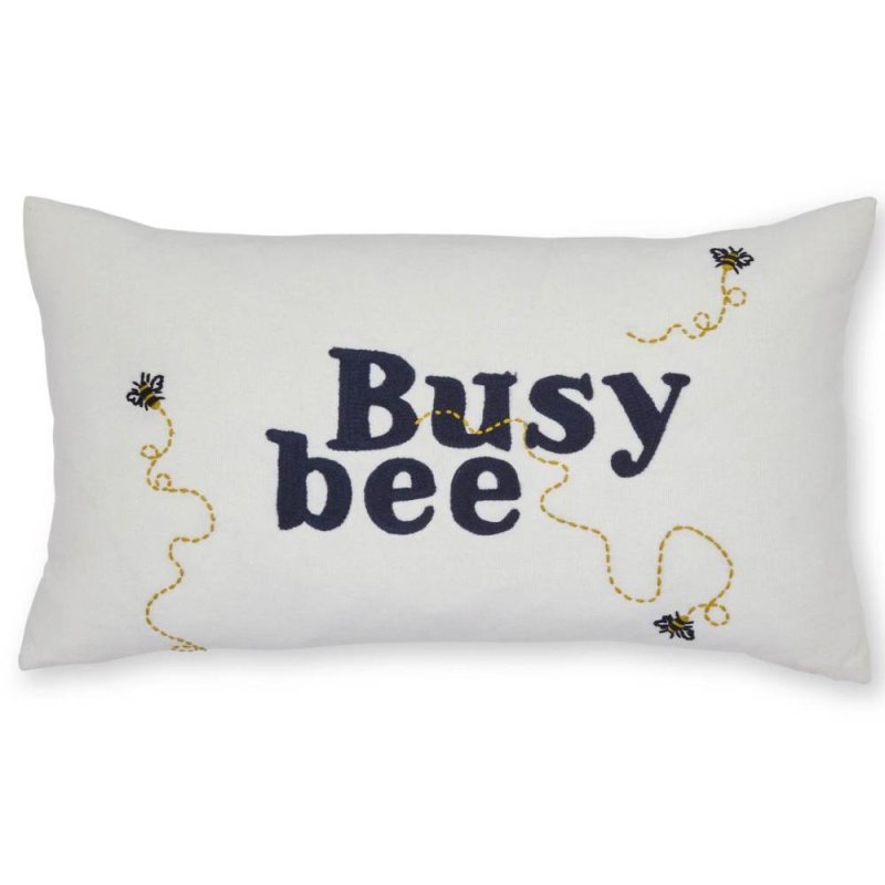 CK Forget Me Not Cushion 40cm Cream