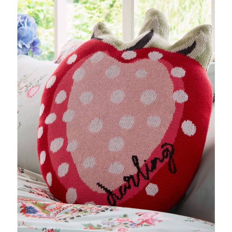 Cath Kidston Strawberry Dreams Cushion 35.5 x 48CM