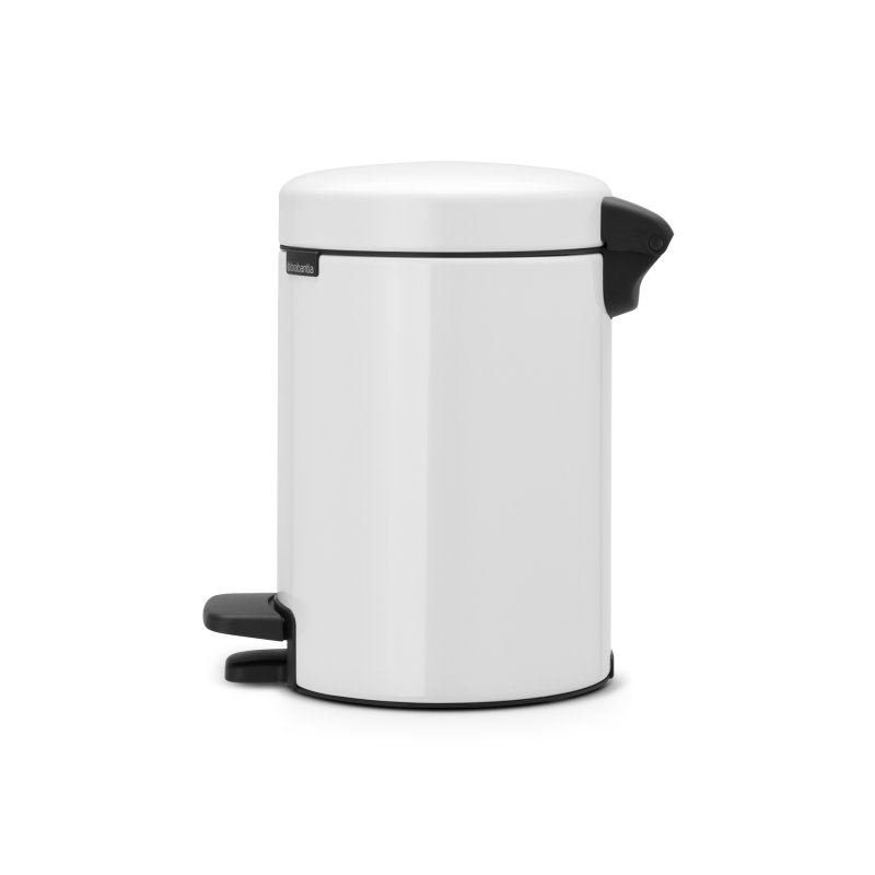 Newlcon Pedal Bin 3L White