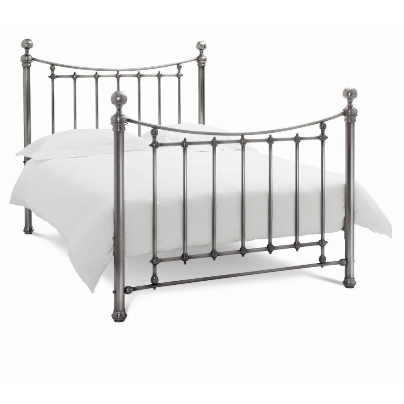 Isabelle Bedstead Antique Nickel Double 135cm