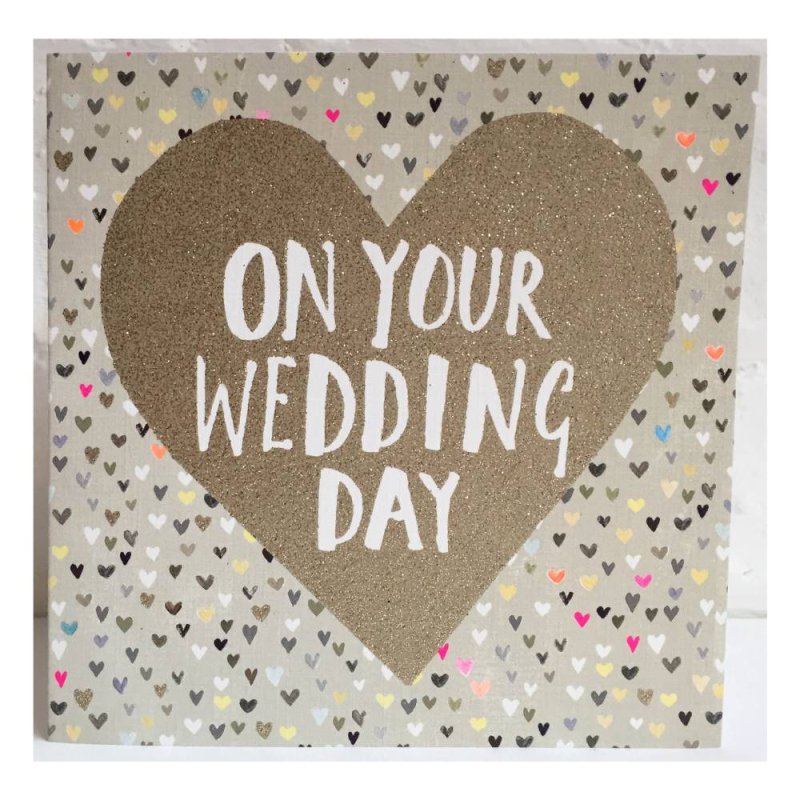 On Your Wedding Day Greeting Card