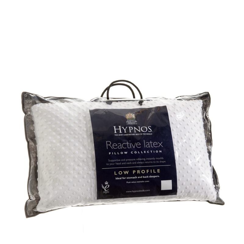 Hypnos low profile latex pillow