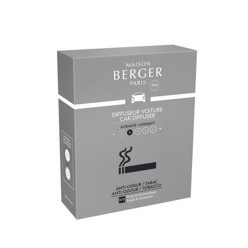 Maison Berger Tobacco Anti Odour Car Diffuser Refills