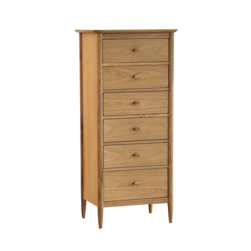 Ercol Teramo 6 Drawer Tall Chest