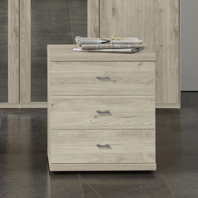 denby 3 drawer bedside chest