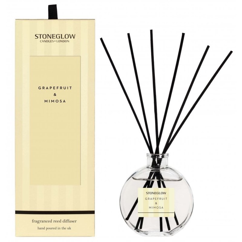 stoneglow grapefruit & mimosa reed diffuser