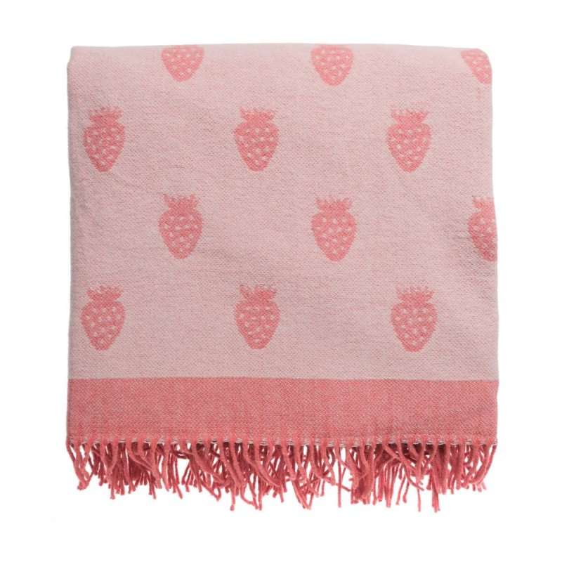 Sophie Allport Strawberries Picnic Blanket