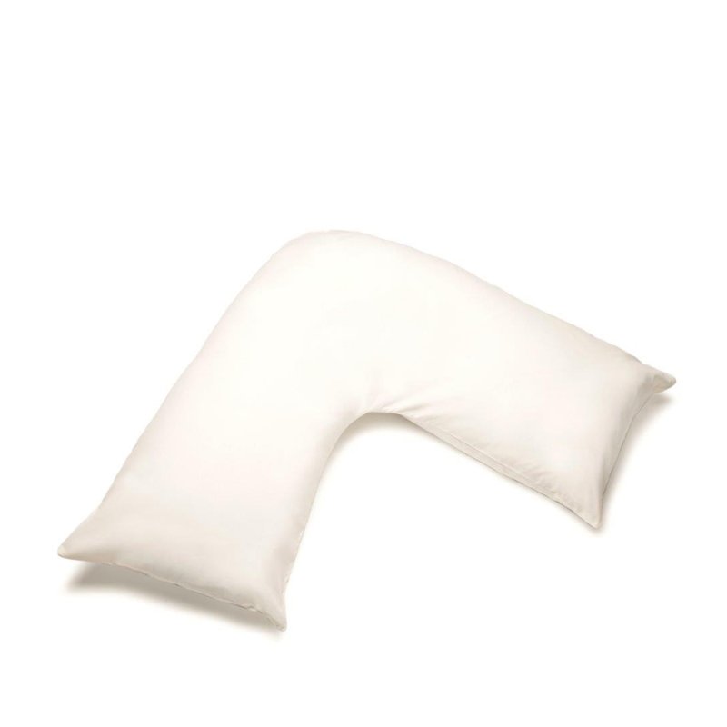 V Shape Orthopaedic Pillowcase Ivory