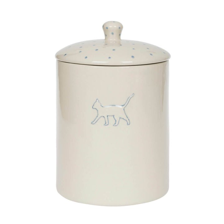 Purrfect! Stoneware Storage Jar