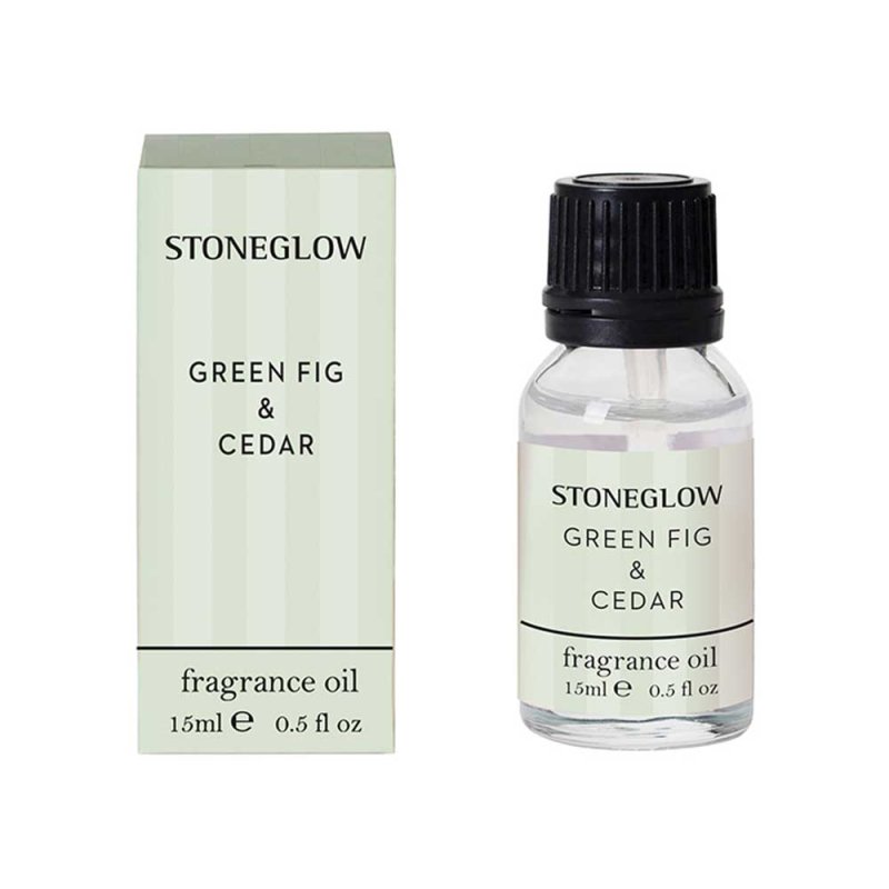stoneglow green fig & cedar fragrance oil