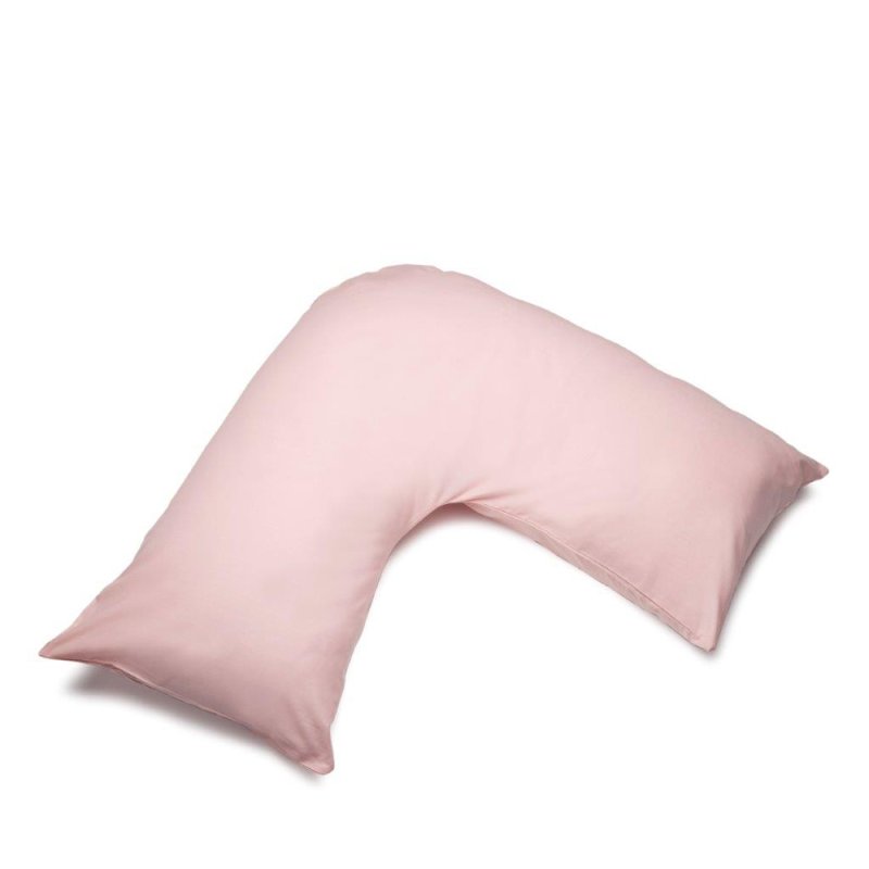 V Shape Orthopaedic Pillowcase Blush