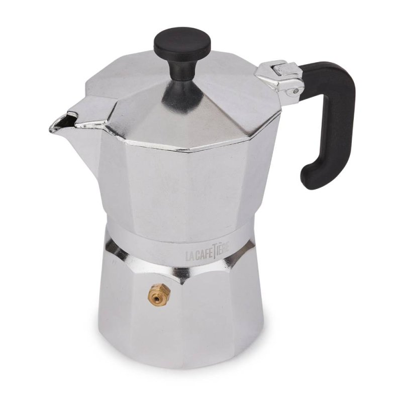 La Cafetiere Espresso Maker 3 Cup Aluminium