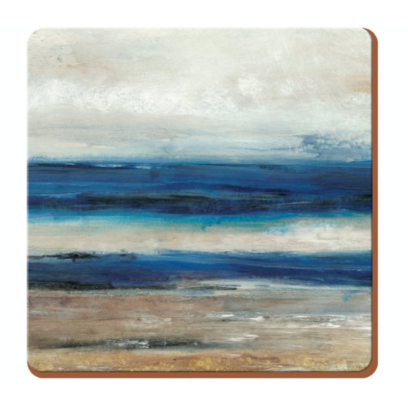 Creative Tops Blue Abstract Prem Coaster Set Of 6