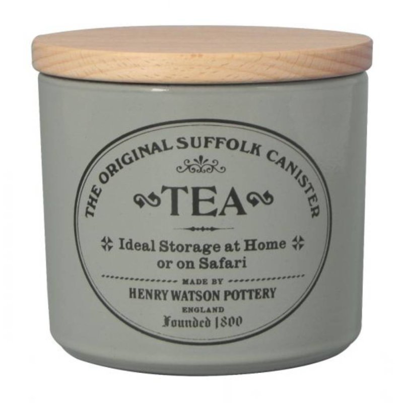 Henry Watson's The Original Suffolk Collection - Small Tea Canister Dove Grey